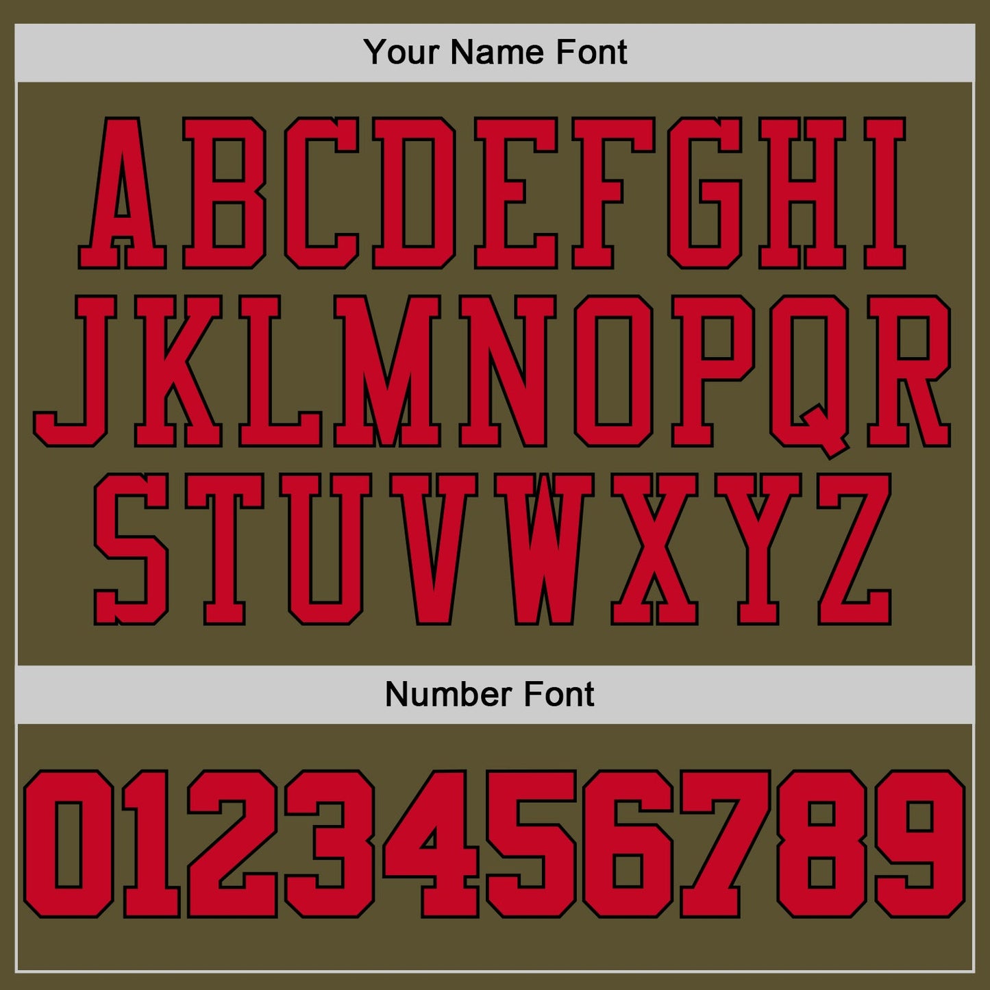 Custom Olive Red-Black Authentic Salute To Service Baseball Jersey - Sky-Custom