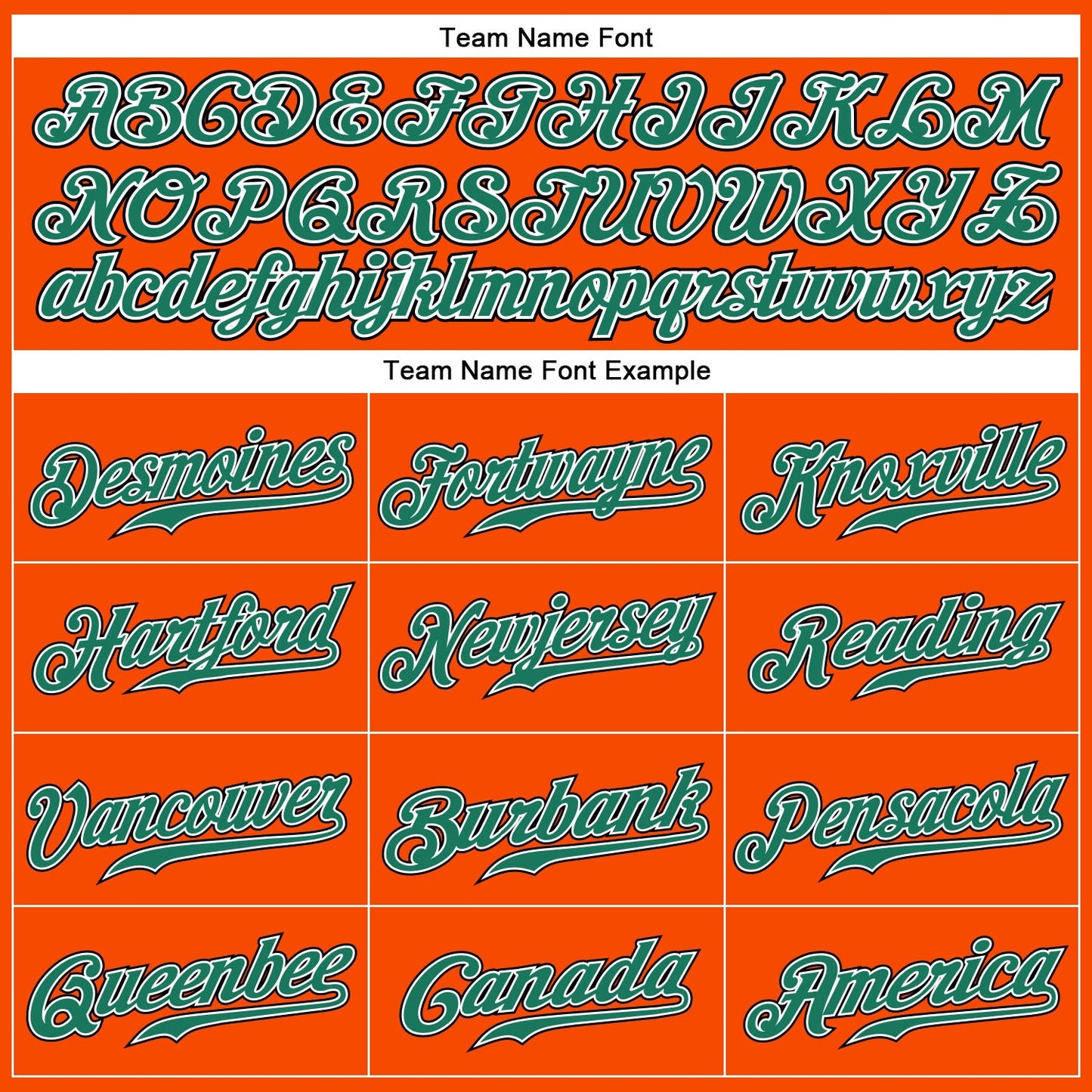 Custom Orange Kelly Green Pinstripe Kelly Green-Black Authentic Baseball Jersey - Sky-Custom