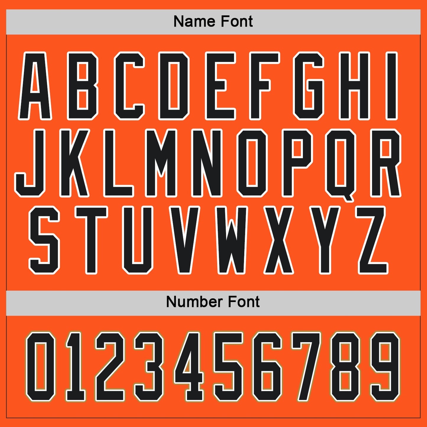 Custom Orange Black-Old Gold Hockey Jersey - Sky-Custom