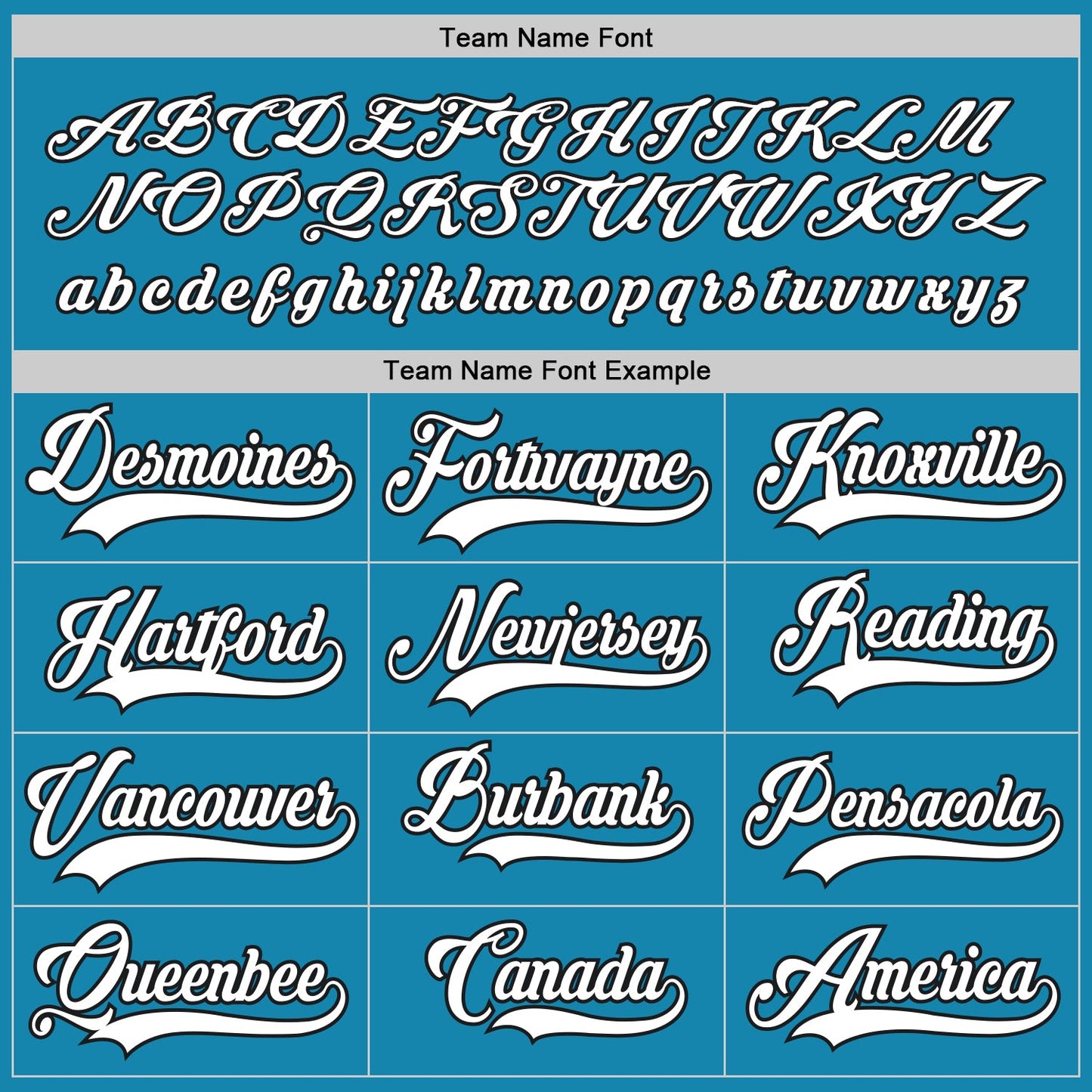 Custom Panther Blue White-Black Hockey Jersey - Sky-Custom