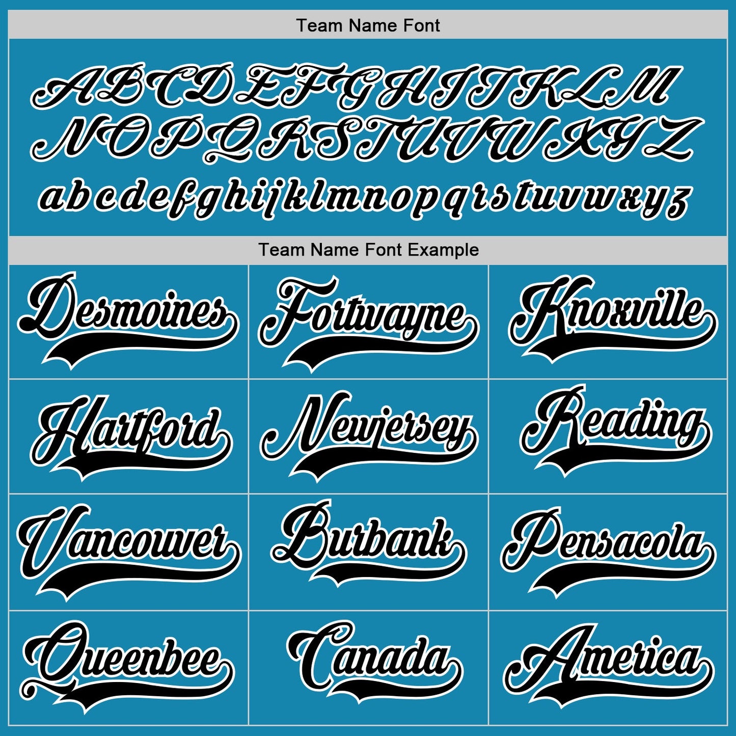 Custom Panther Blue Black-White Hockey Jersey - Sky-Custom