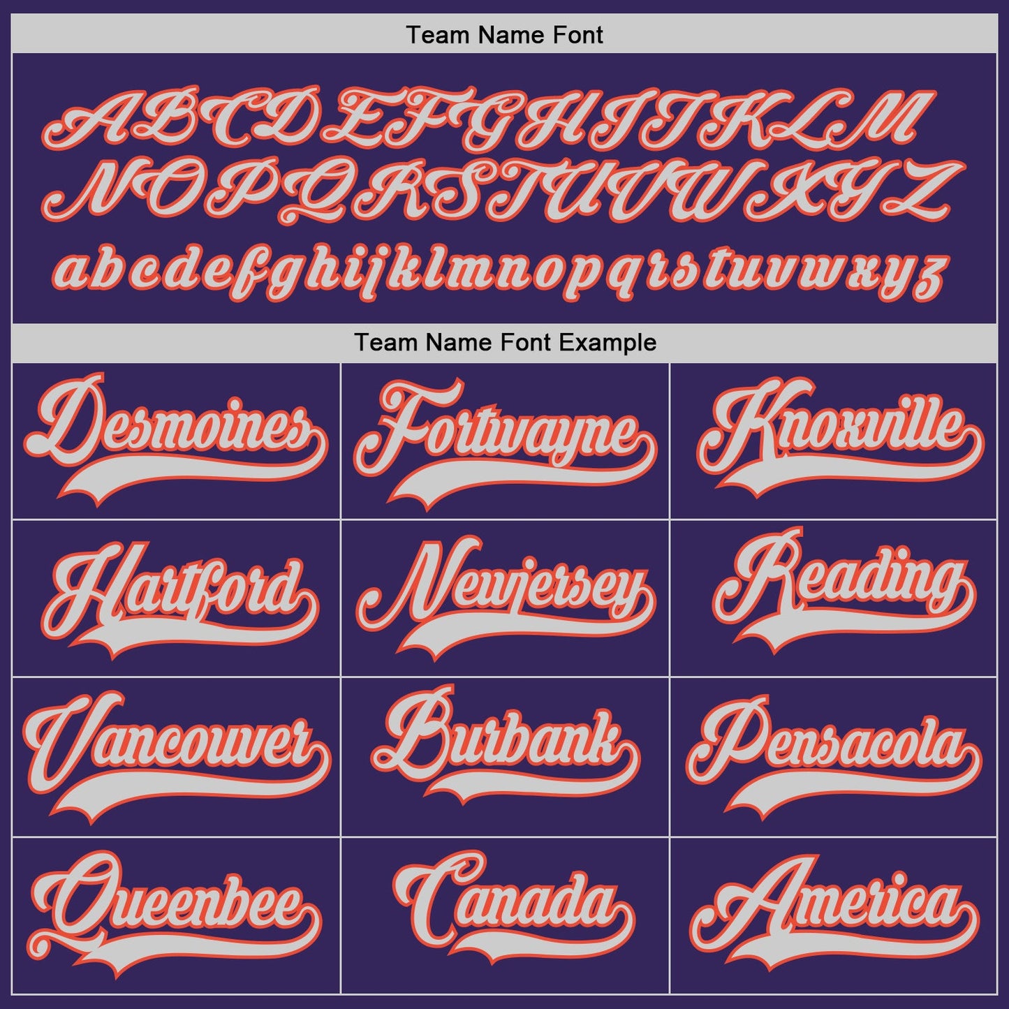 Custom Purple Orange-White Hockey Jersey - Sky-Custom