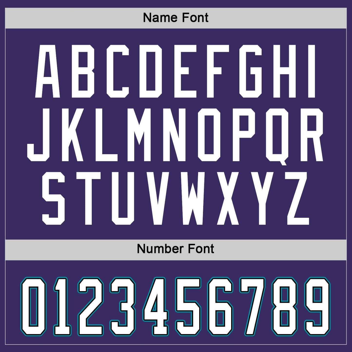 Custom Purple White-Teal Hockey Jersey - Sky-Custom
