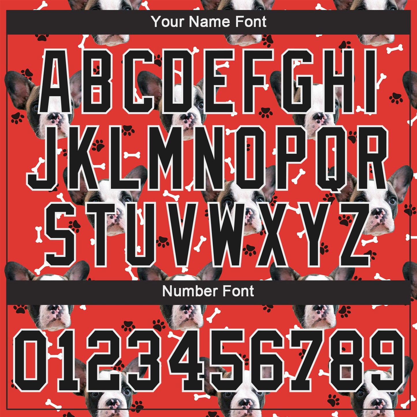 Custom Red Black-White 3D Pattern Design Dogs Authentic Baseball Jersey - Sky-Custom