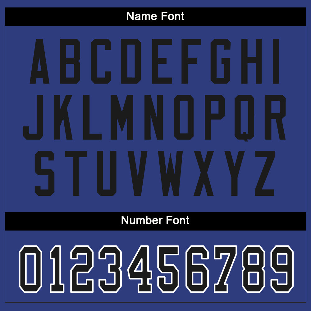 Custom Royal Black-White Mesh Split Fashion Football Jersey - Sky-Custom