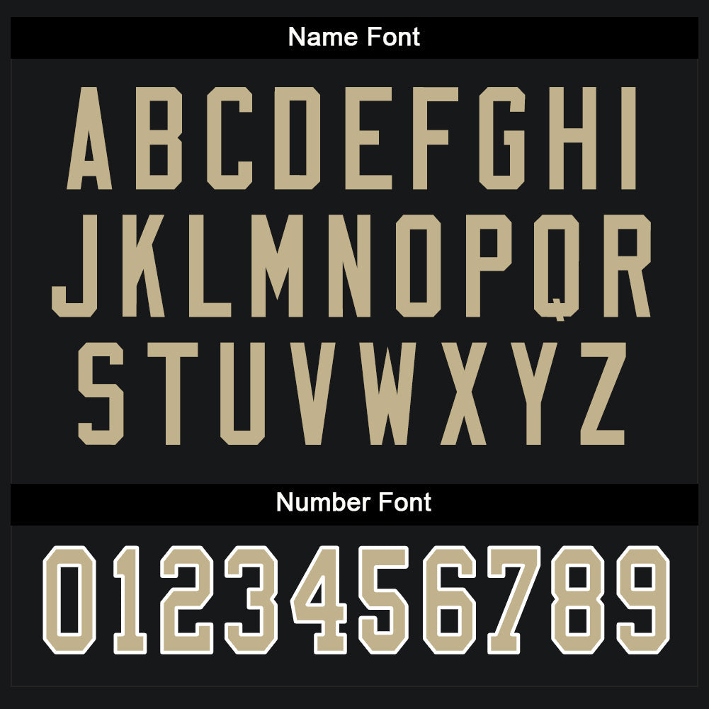 Custom Black Vegas Gold-White Mesh Split Fashion Football Jersey - Sky-Custom