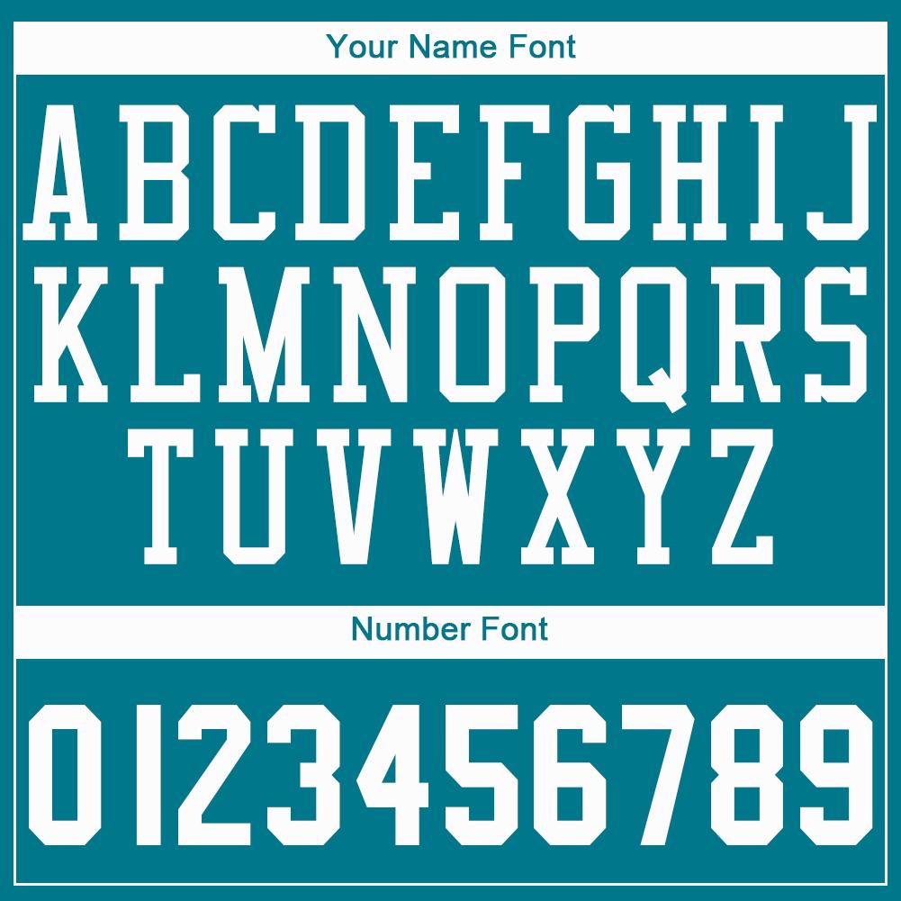 Custom Teal White Round Neck Basketball Jersey - Sky-Custom