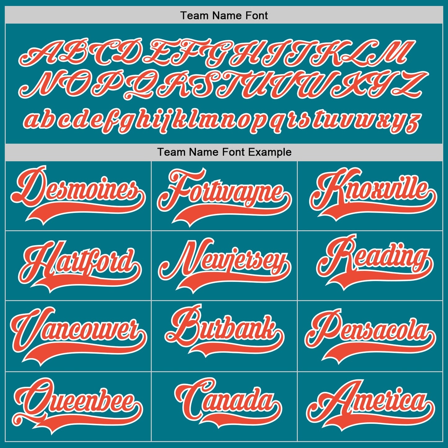 Custom Teal Orange-White Hockey Jersey - Sky-Custom
