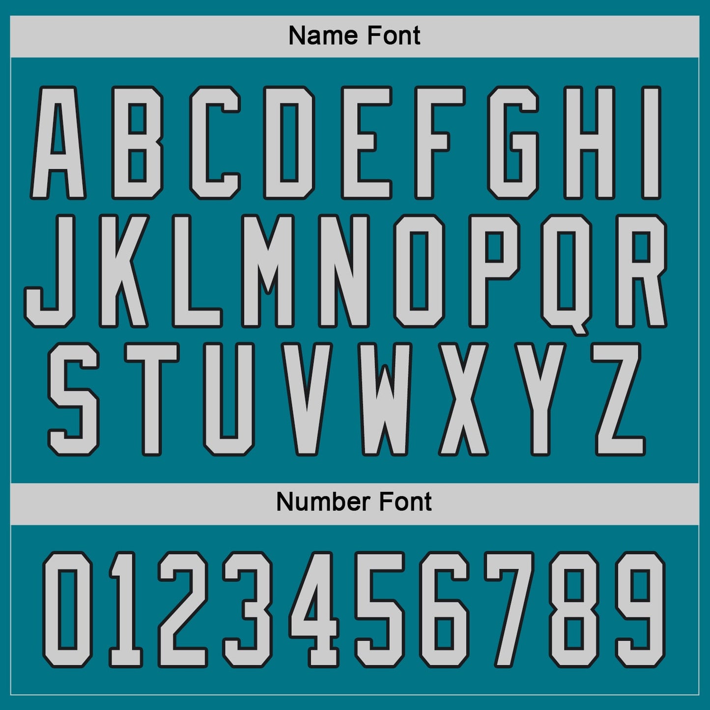 Custom Teal Gray-Black Hockey Jersey - Sky-Custom
