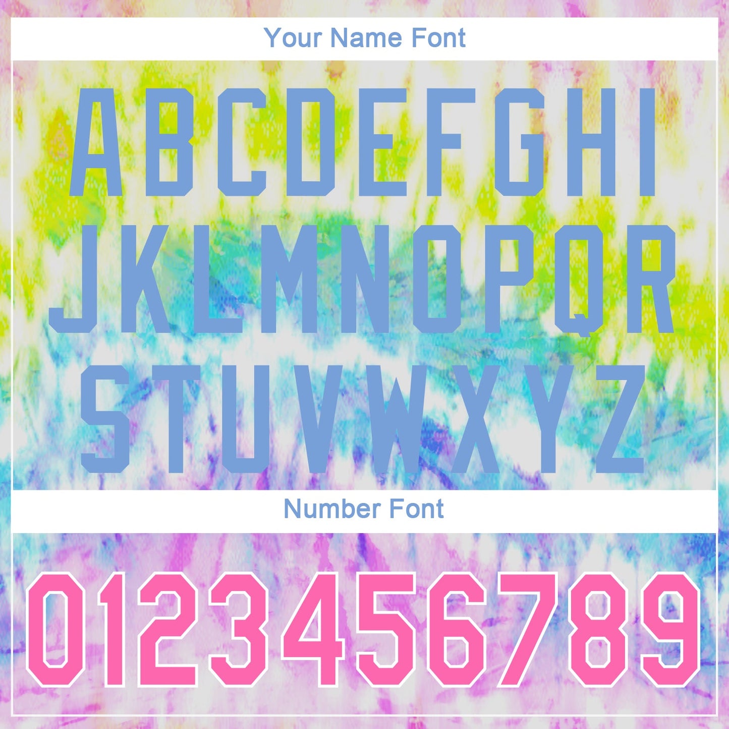 Custom Tie Dye Pink-Light Blue 3D Rainbow Authentic Baseball Jersey - Sky-Custom