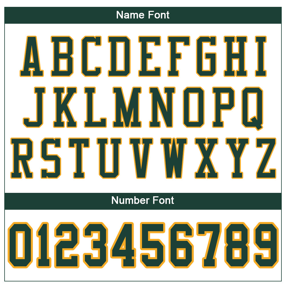 Custom White Green-Gold Mesh Authentic Football Jersey - Sky-Custom