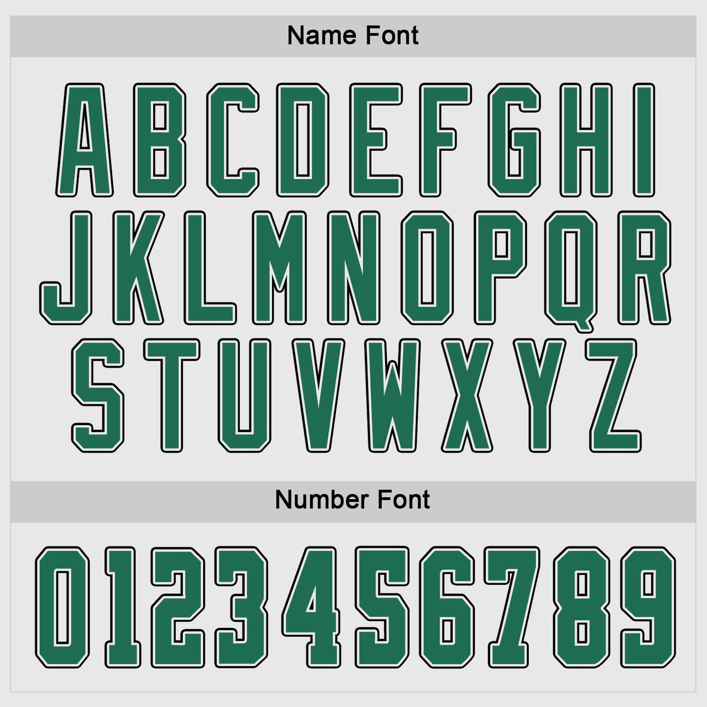 Custom White Kelly Green-Black Hockey Jersey - Sky-Custom