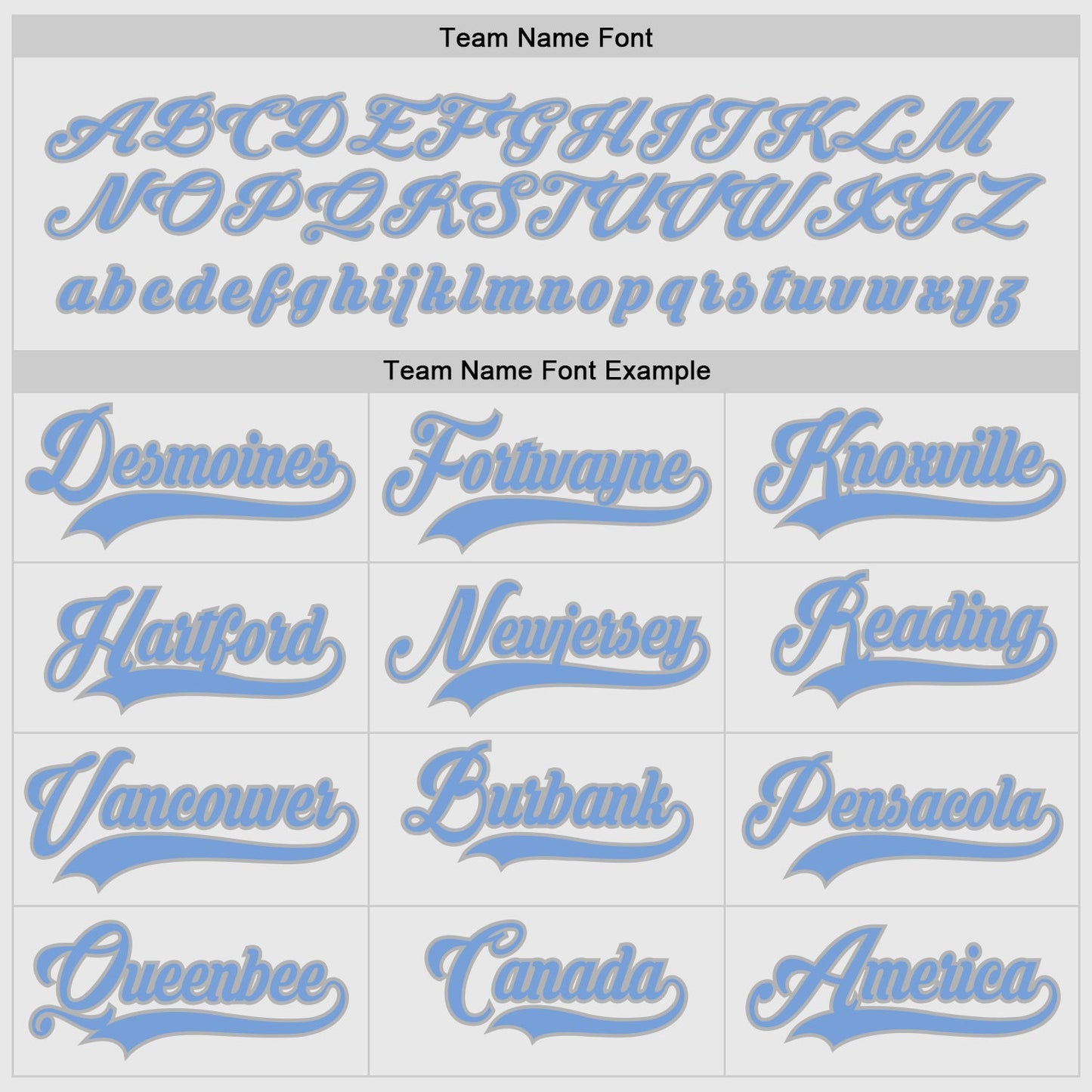 Custom White Gray-Light Blue Hockey Jersey - Sky-Custom