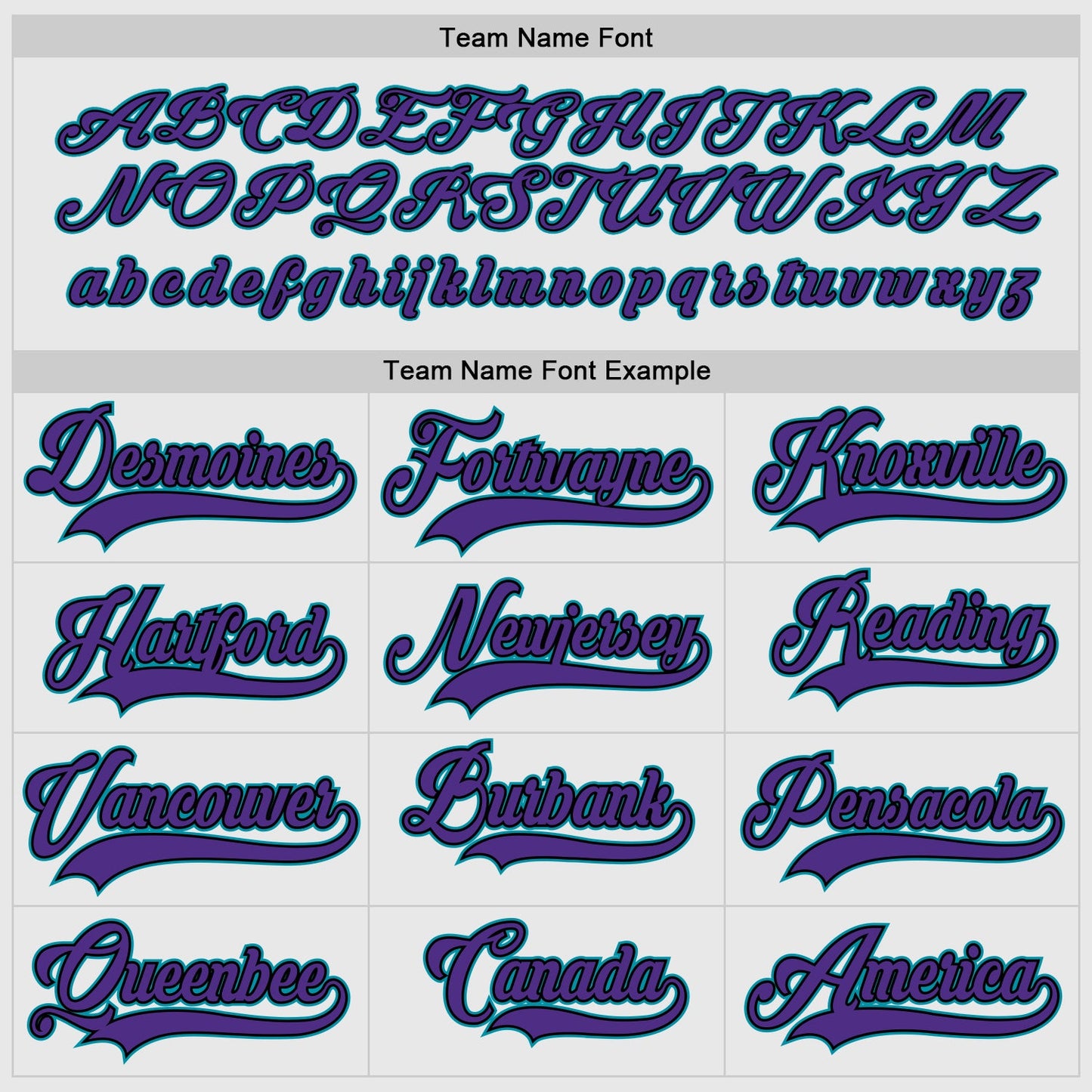 Custom White Purple-Teal Hockey Jersey - Sky-Custom