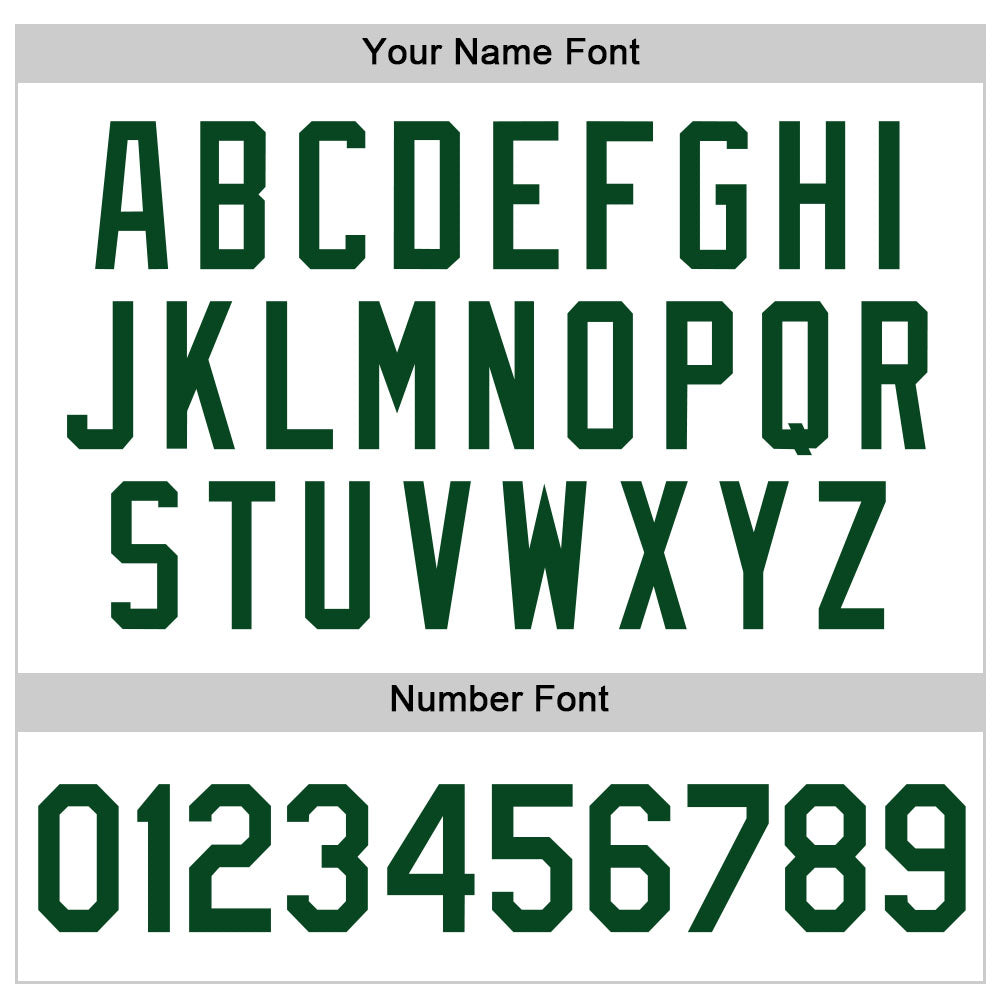 Custom White Green-Black Authentic Baseball Jersey - Sky-Custom