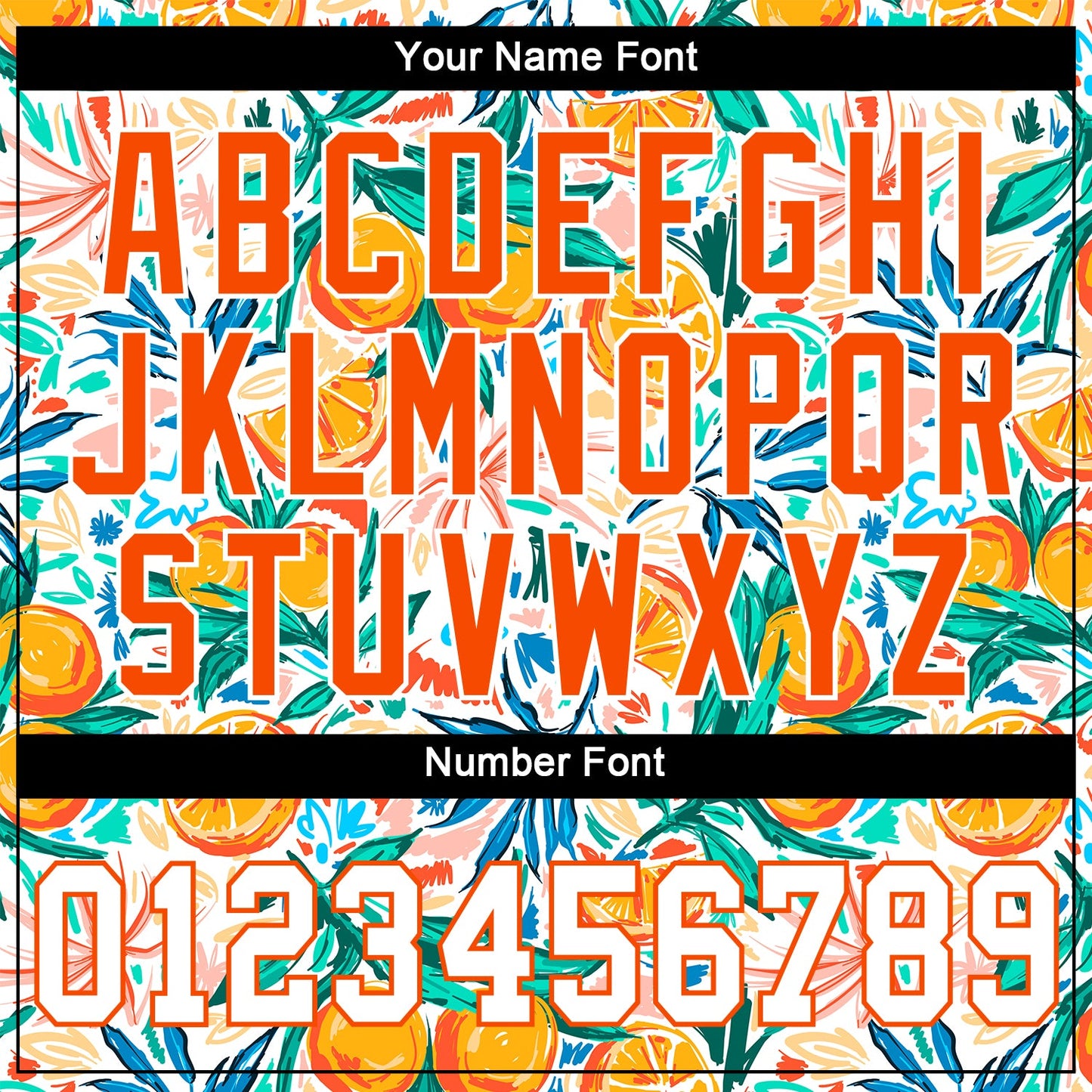 Custom White Orange 3D Pattern Design Fruit Authentic Baseball Jersey - Sky-Custom