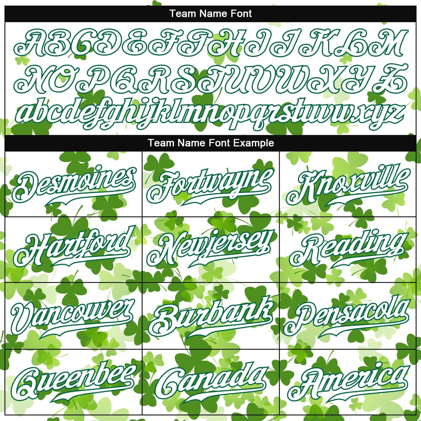 Custom White White-Kelly Green 3D Pattern Design Authentic St. Patrick's Day Baseball Jersey - Sky-Custom