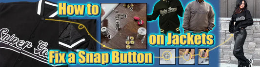 HOW TO FIX A SNAP BUTTON ON JACKETS - Sky-Custom