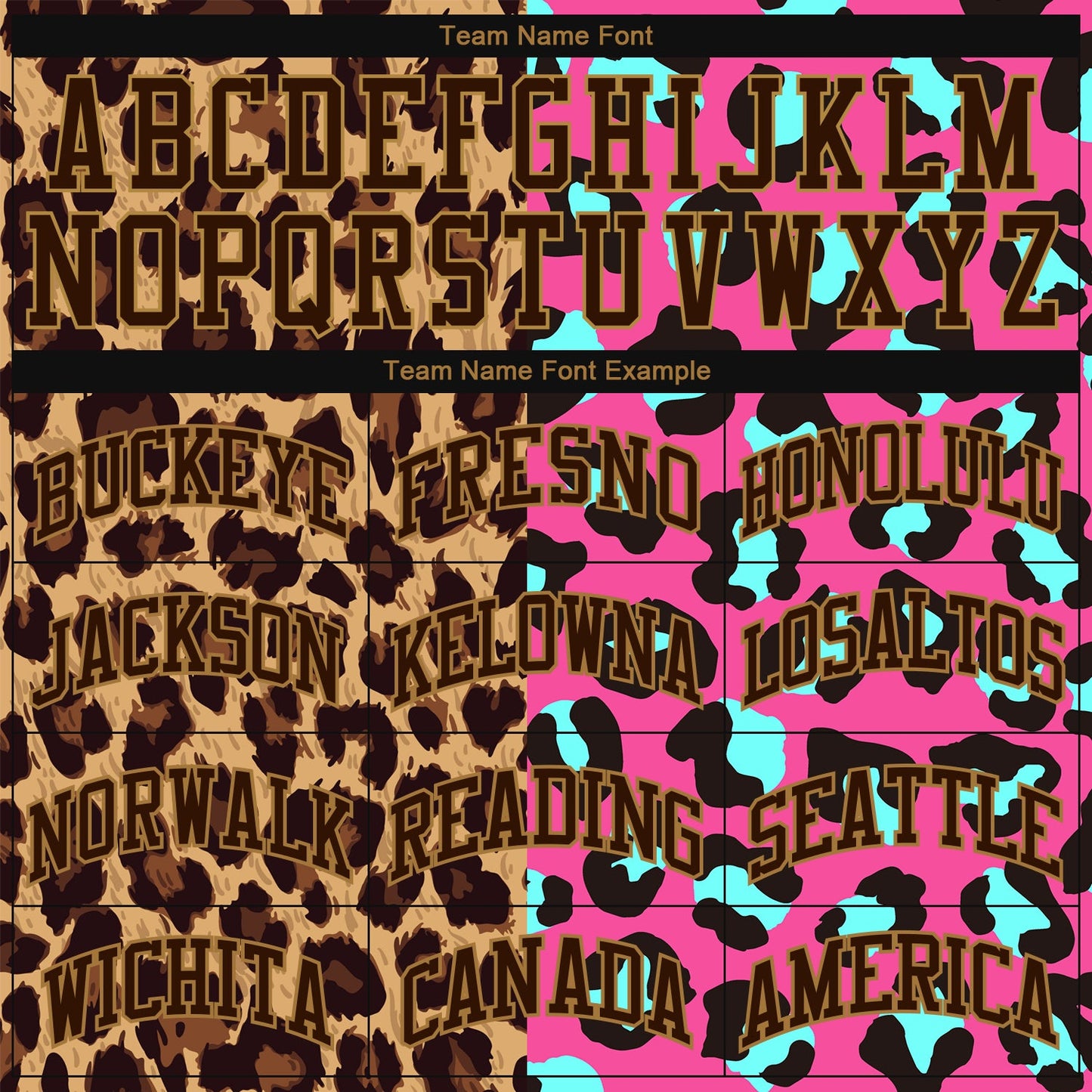 Custom 3D Pattern Design Leopard Authentic Baseball Jersey - Sky-Custom