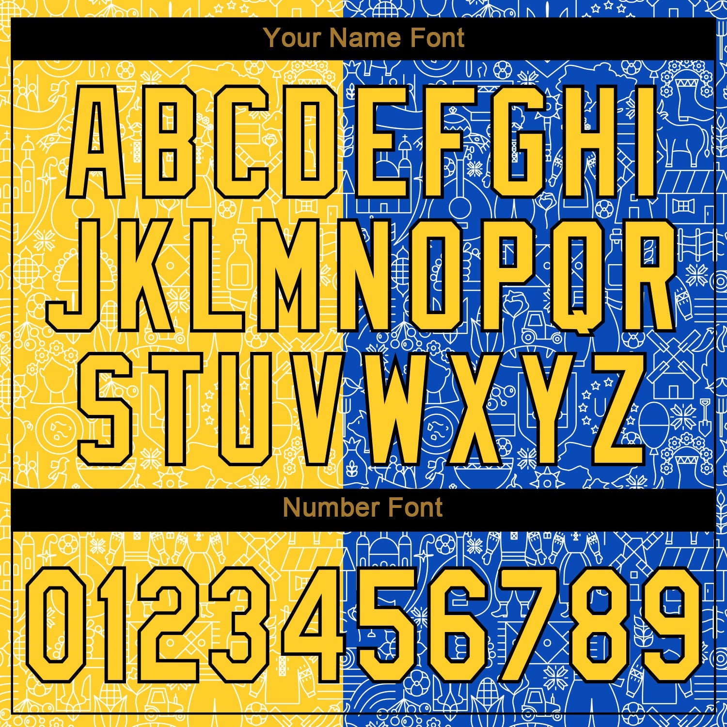 Custom 3D Pattern Design Ukrainian Flag Authentic Baseball Jersey - Sky-Custom