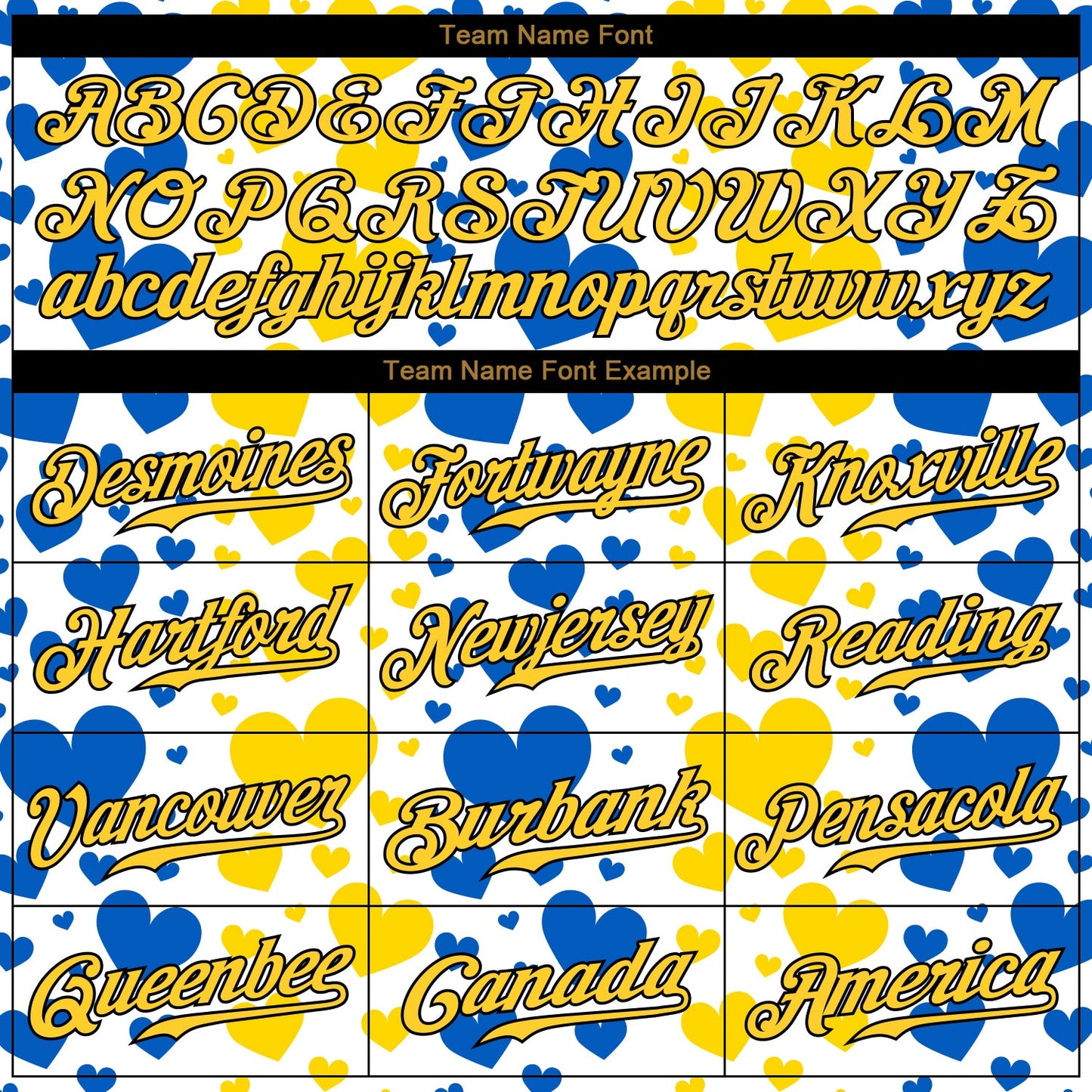 Custom 3D Pattern Design Hearts Painted In The Colors Of The Ukrainian Flag Authentic Baseball Jersey - Sky-Custom