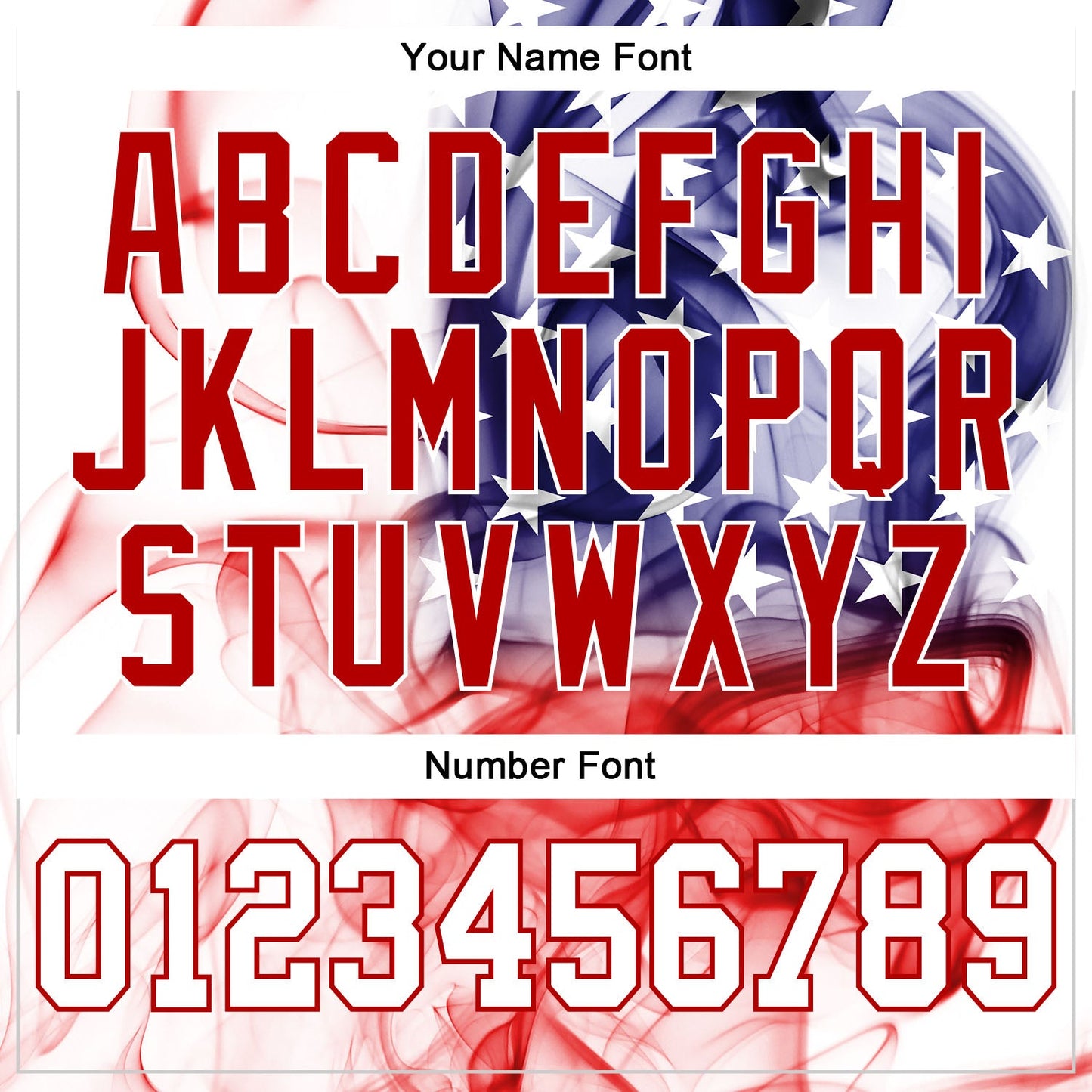 Custom White White-Red 3D American Flag Authentic Baseball Jersey - Sky-Custom