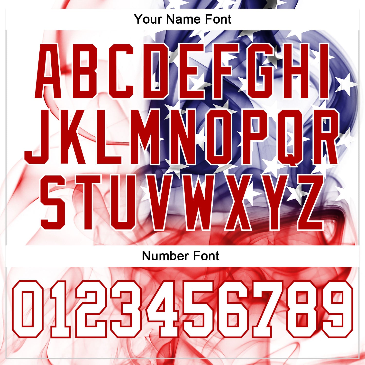 Custom White White-Red 3D American Flag Authentic Baseball Jersey - Sky-Custom