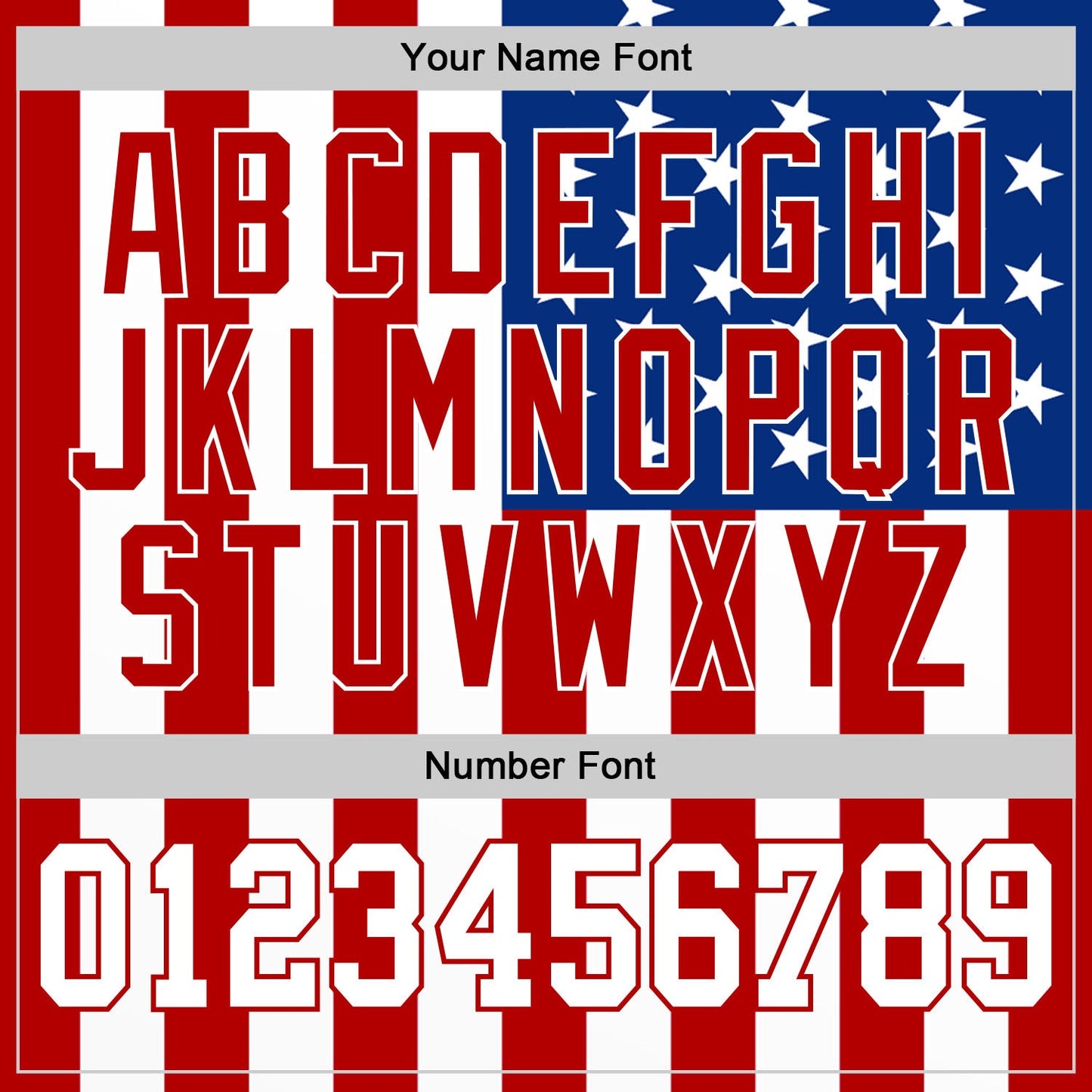 Custom White White-Red 3D American Flag Authentic Baseball Jersey - Sky-Custom