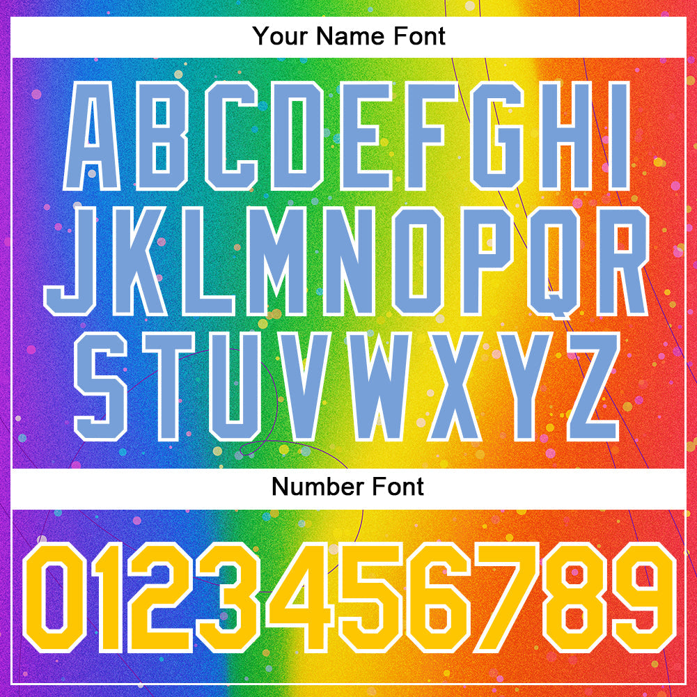 Custom Rainbow For Pride Month Love Is Love LGBT Authentic Baseball Jersey - Sky-Custom