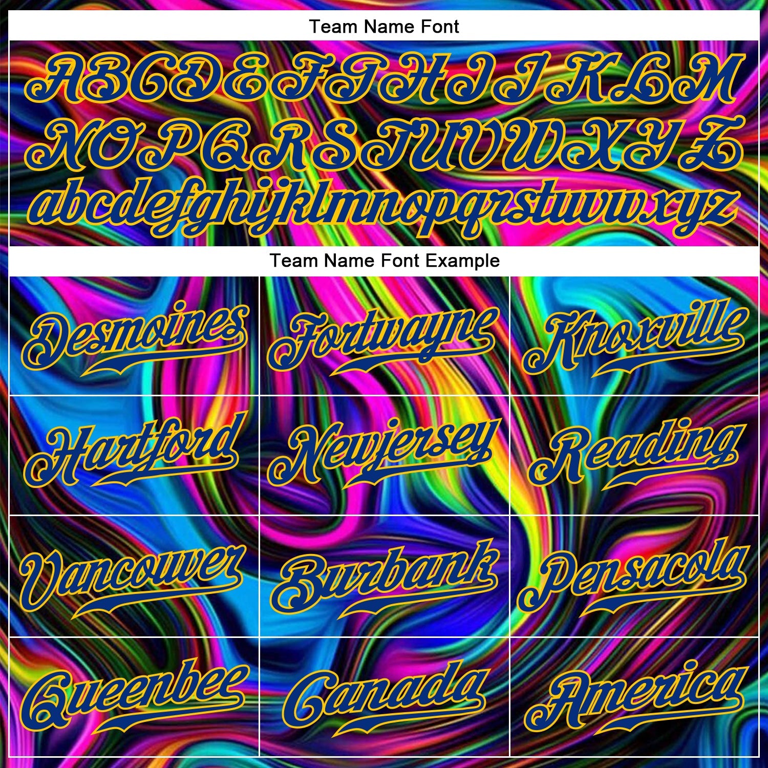 Custom 3D Pattern Design Abstract Colorful Psychedelic Fluid Art Authentic Baseball Jersey - Sky-Custom