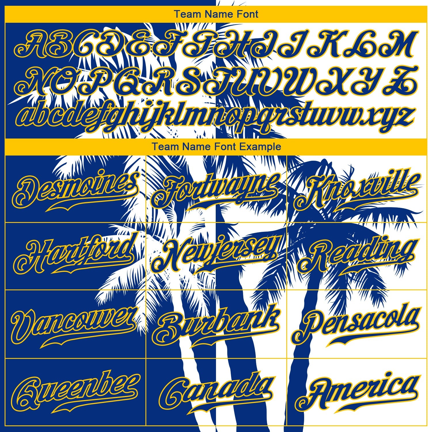 Custom 3D Pattern Design Hawaii Coconut Trees Authentic Baseball Jersey - Sky-Custom