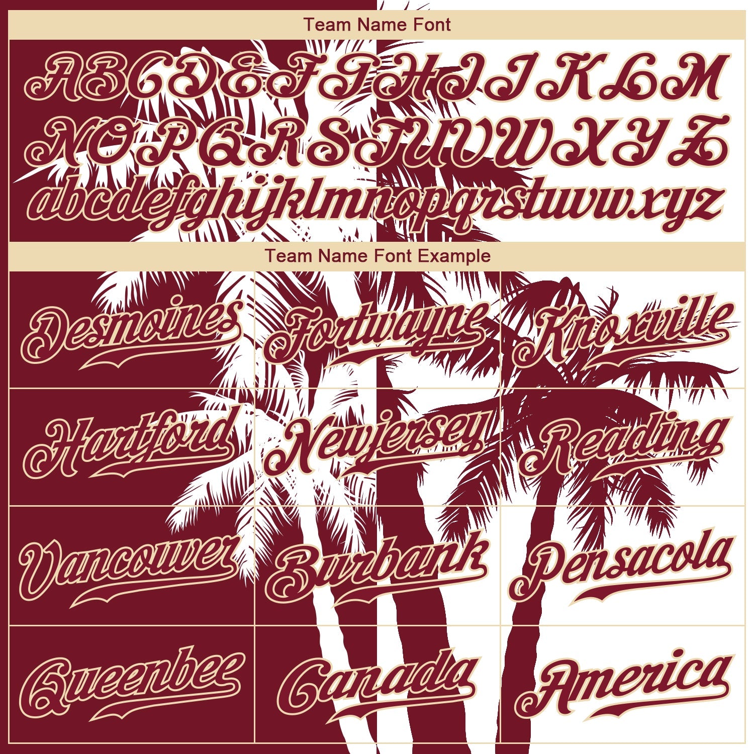 Custom 3D Pattern Design Hawaii Coconut Trees Authentic Baseball Jersey - Sky-Custom