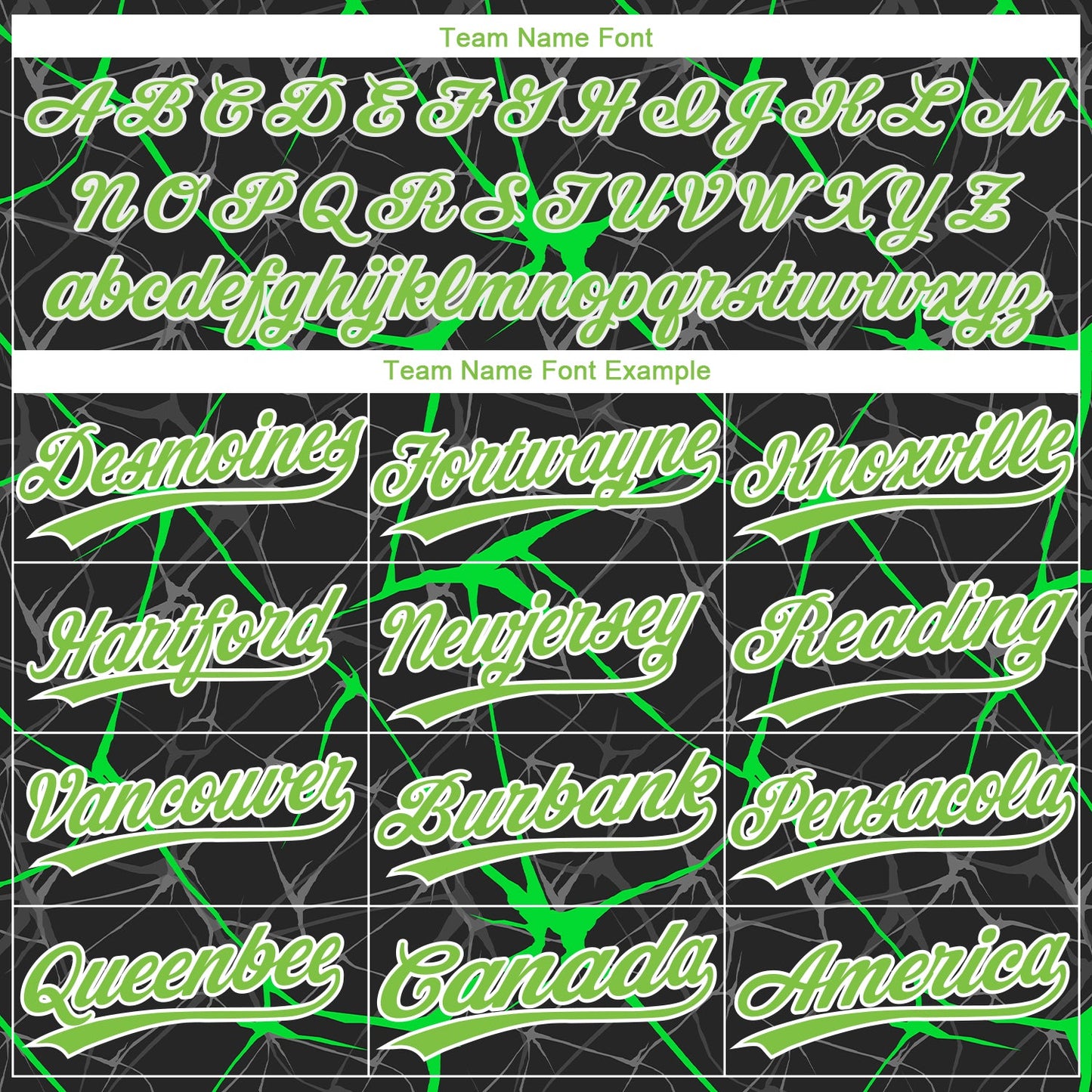 Custom Black Neon Green-White 3D Pattern Design Authentic Baseball Jersey - Sky-Custom