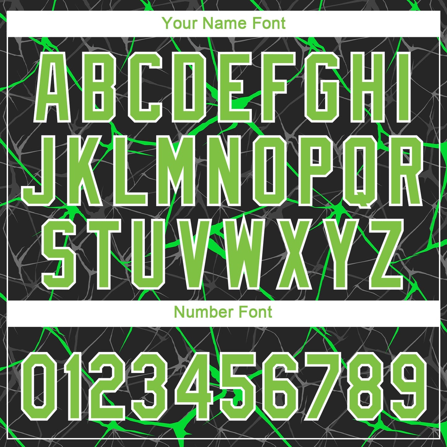 Custom Black Neon Green-White 3D Pattern Design Authentic Baseball Jersey - Sky-Custom
