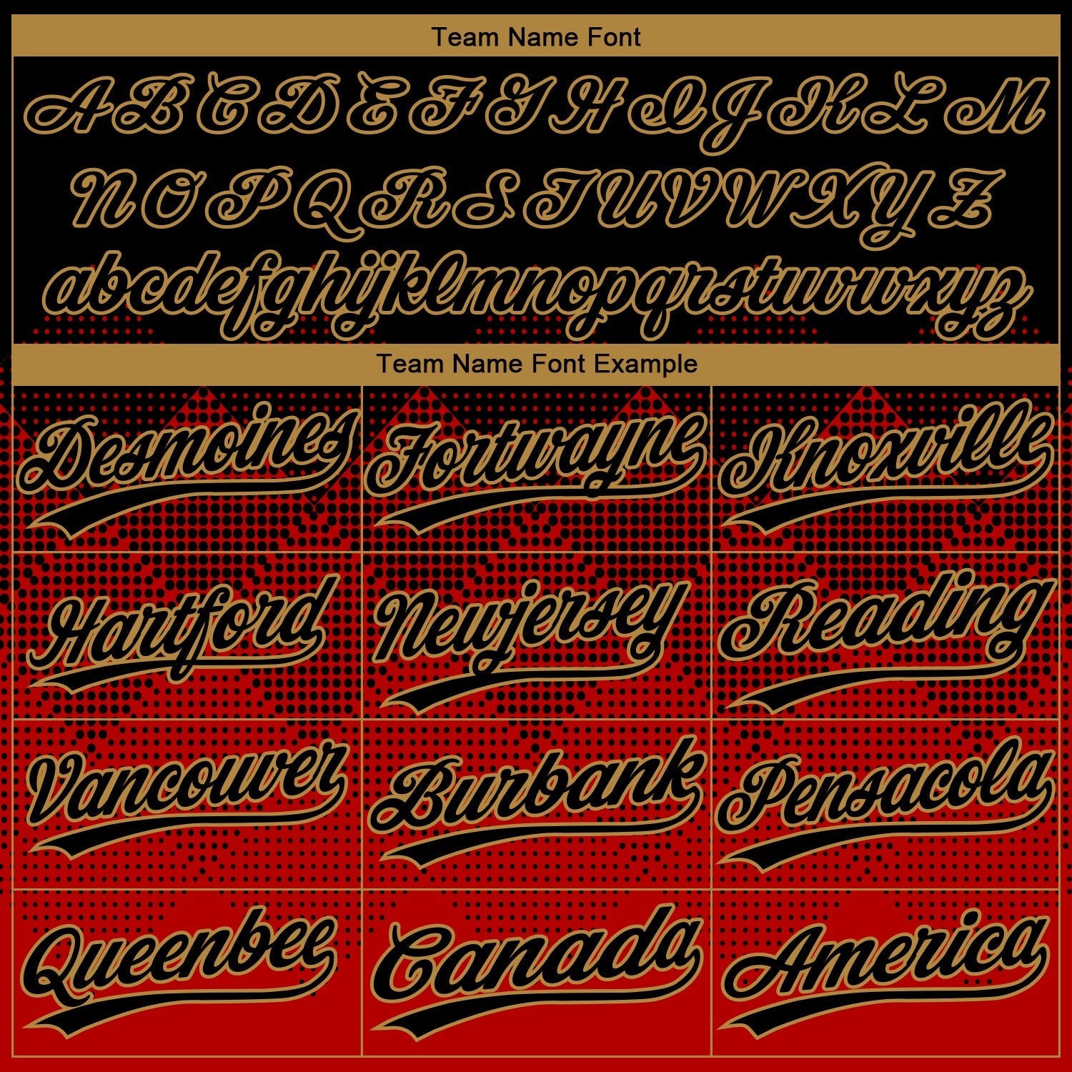 Custom Red Black-Old Gold 3D Pattern Design Authentic Baseball Jersey - Sky-Custom
