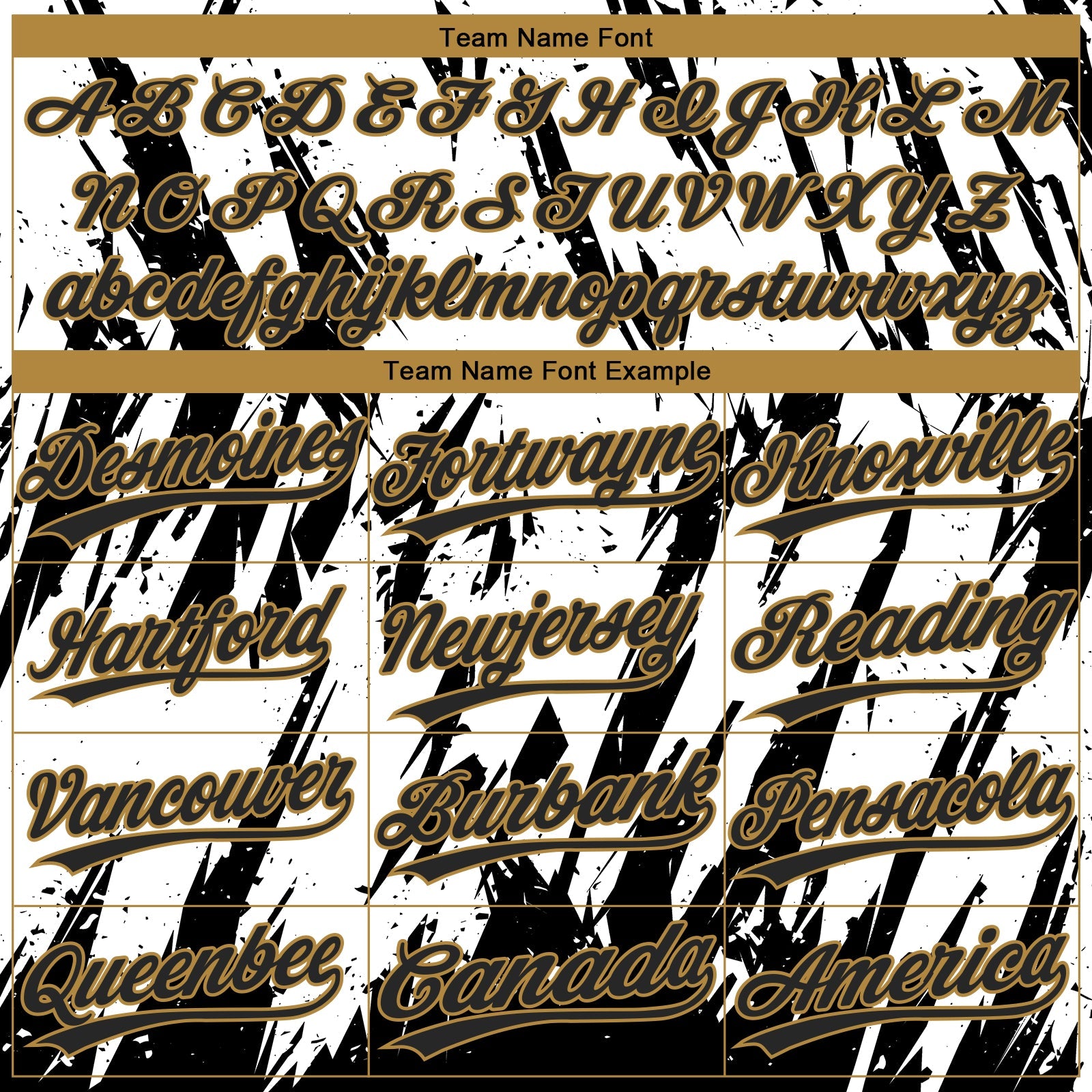 Custom White Black-Old Gold 3D Pattern Design Authentic Baseball Jersey - Sky-Custom