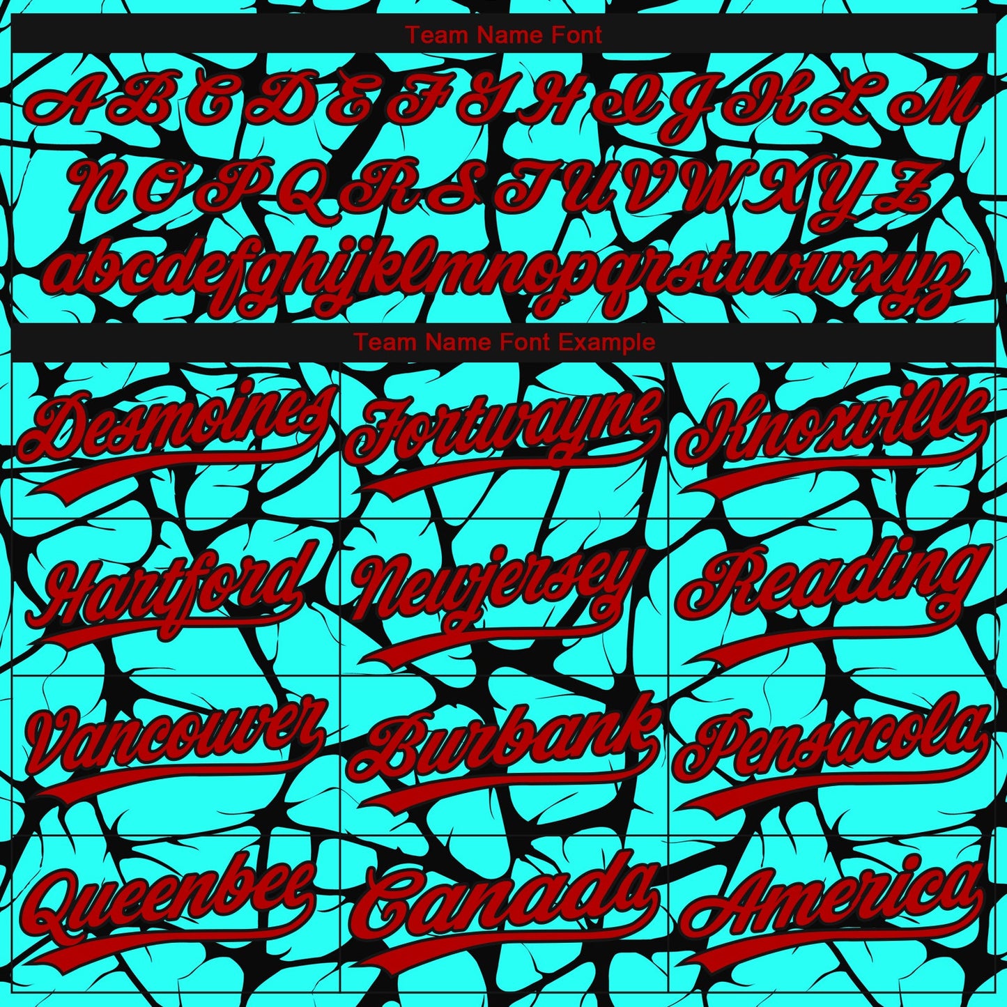 Custom Teal Red-Black 3D Pattern Design Authentic Baseball Jersey - Sky-Custom