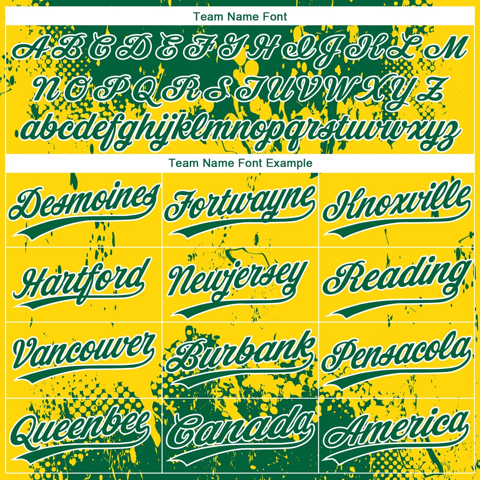 Custom Gold Green-White 3D Pattern Design Authentic Baseball Jersey - Sky-Custom