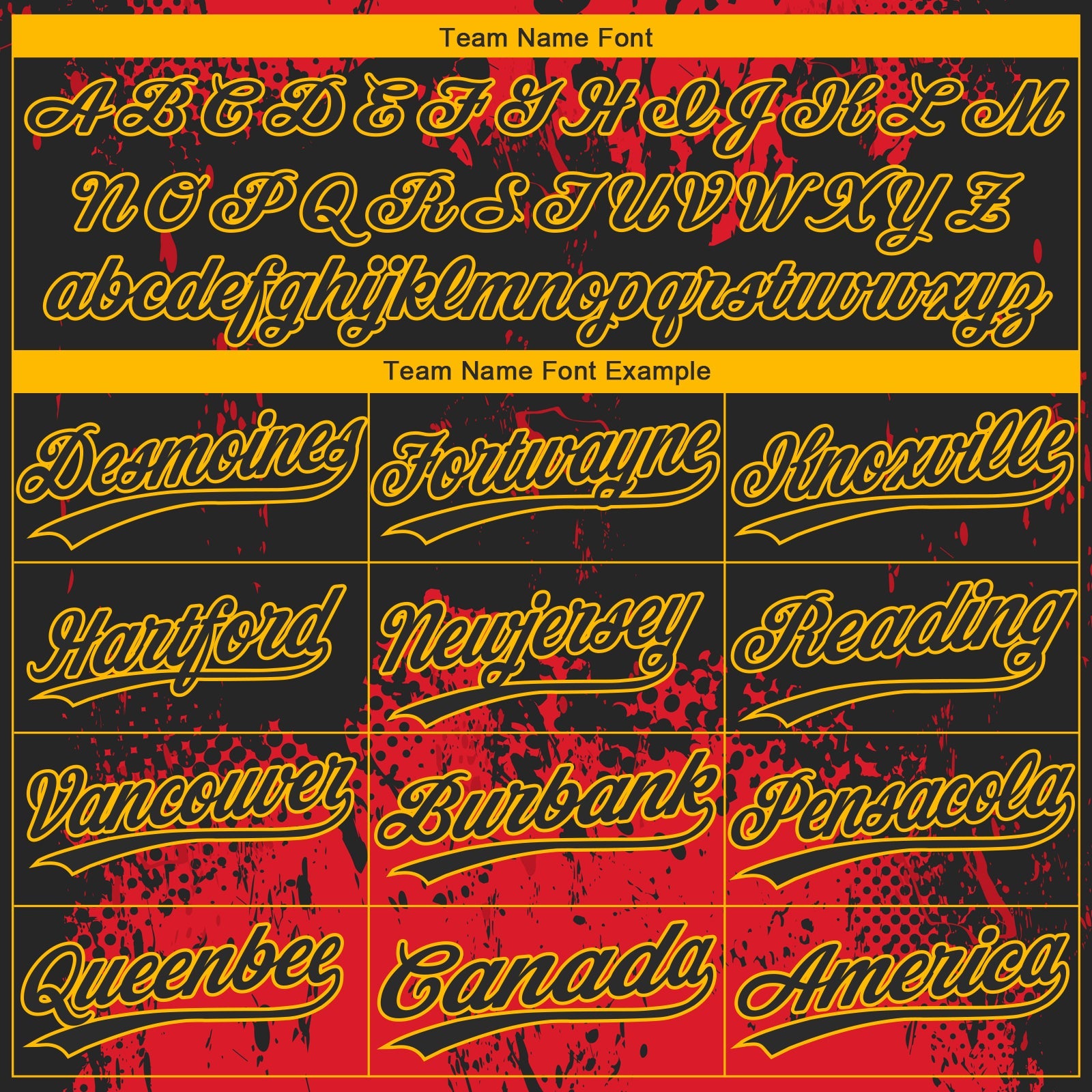 Custom Red Black-Gold 3D Pattern Design Authentic Baseball Jersey - Sky-Custom