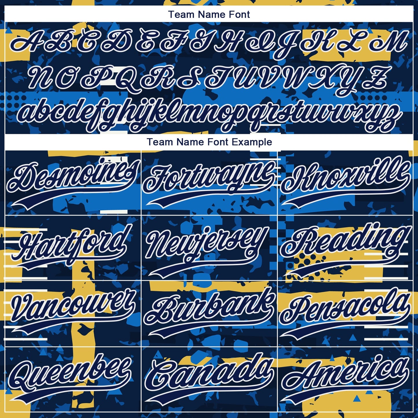 Custom Navy Navy-Gold 3D Pattern Design Authentic Baseball Jersey - Sky-Custom