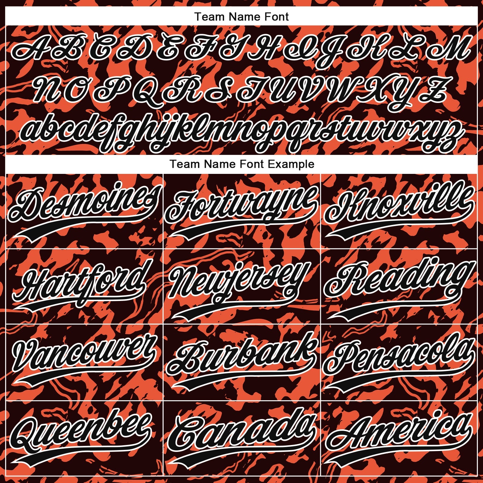 Custom Orange Black-White 3D Pattern Design Authentic Baseball Jersey - Sky-Custom