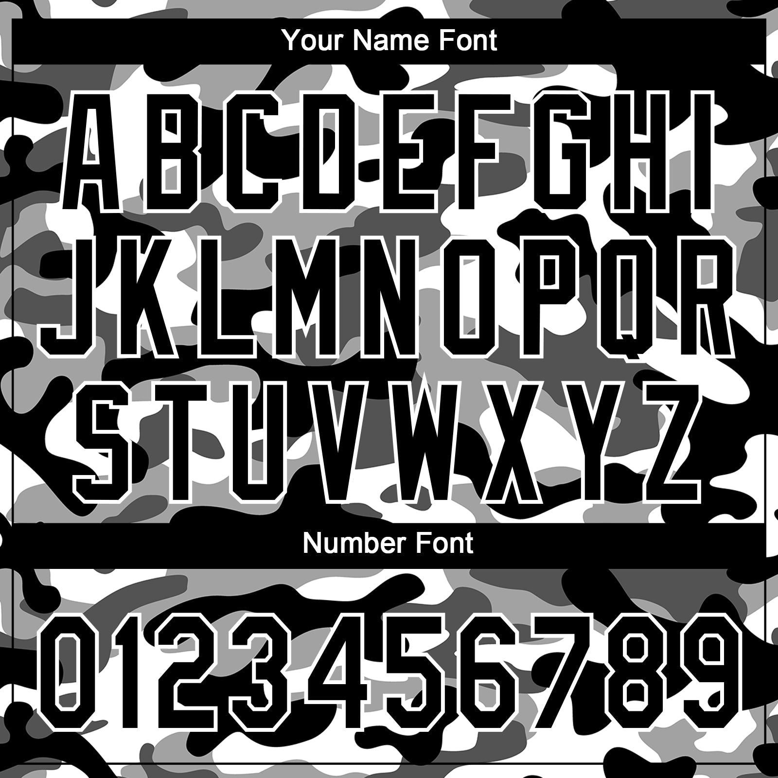 Custom Black Black-Camo 3D Pattern Design Authentic Baseball Jersey - Sky-Custom