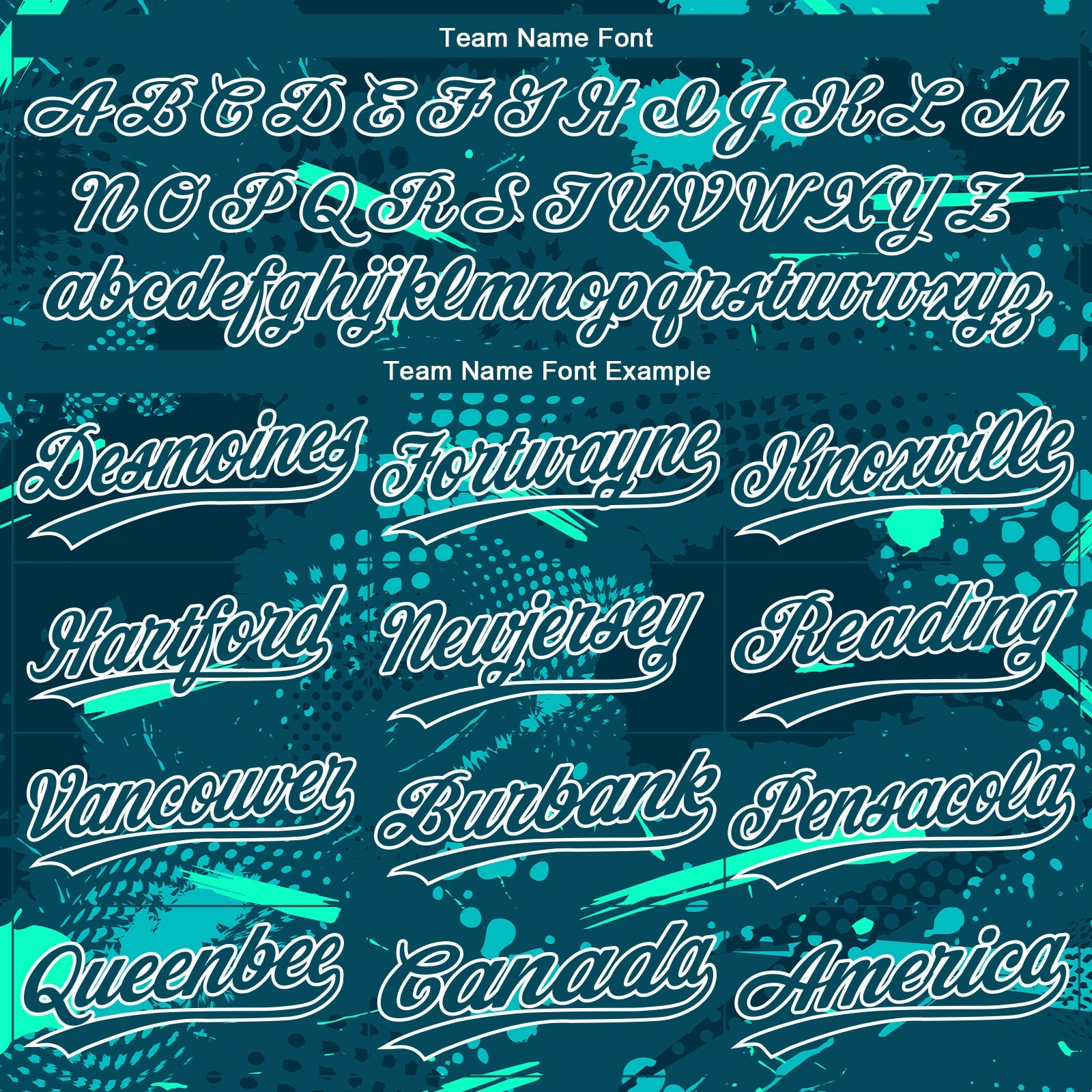 Custom Green Green-Aqua 3D Pattern Design Authentic Baseball Jersey - Sky-Custom