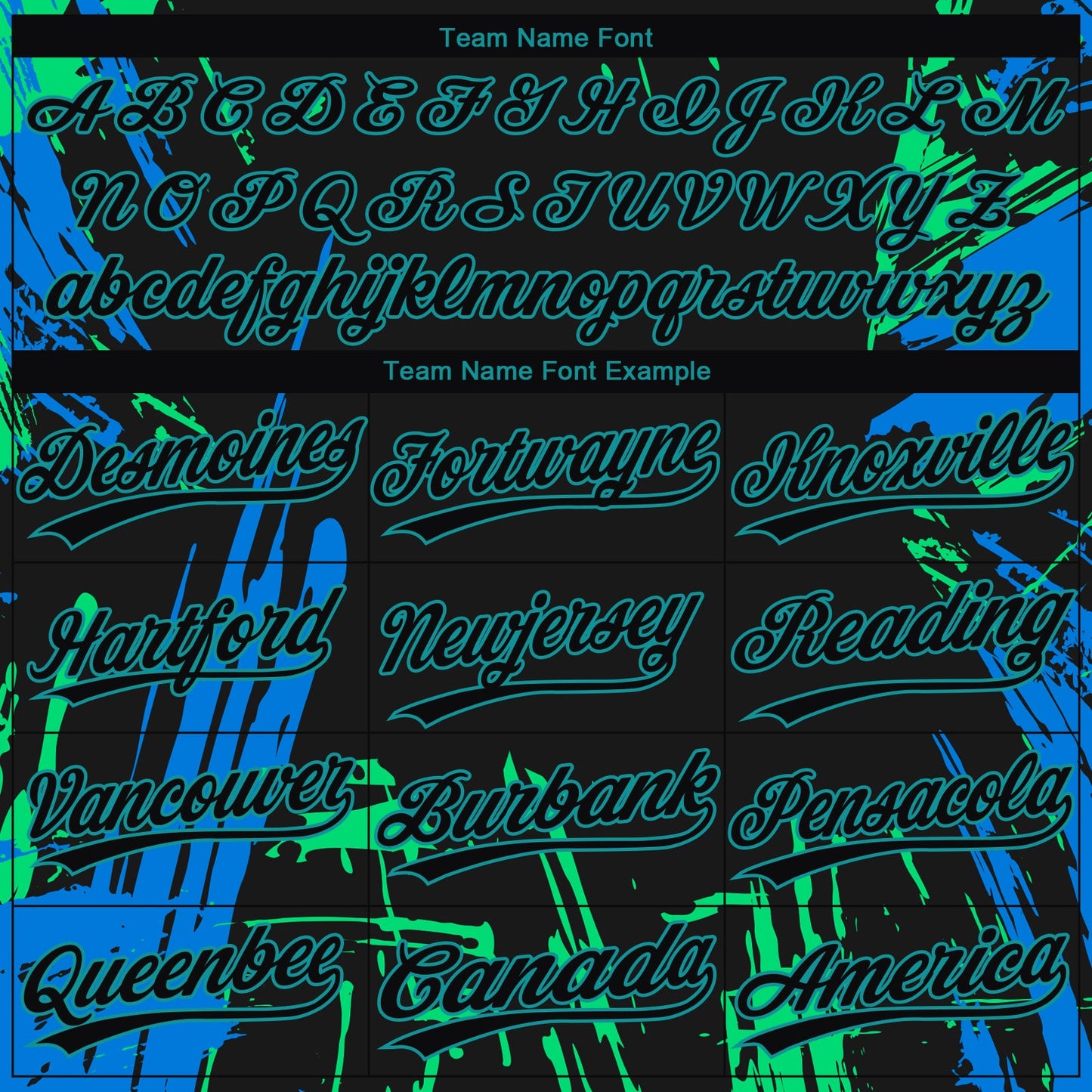Custom Black Black Teal-Light Blue 3D Pattern Design Authentic Baseball Jersey - Sky-Custom
