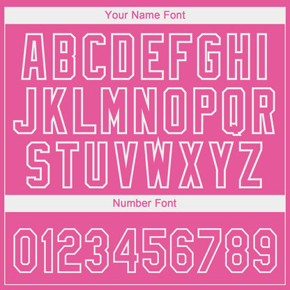 Custom Pink Pink-Camo 3D Pattern Design Authentic Baseball Jersey - Sky-Custom