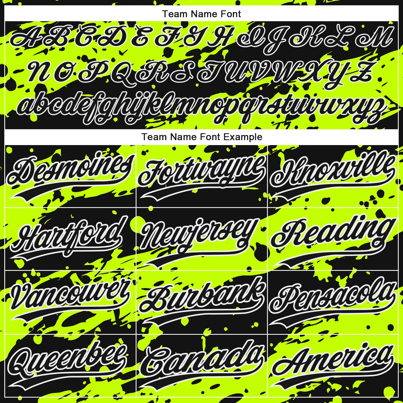 Custom Neon Green Black-White 3D Pattern Design Authentic Baseball Jersey - Sky-Custom