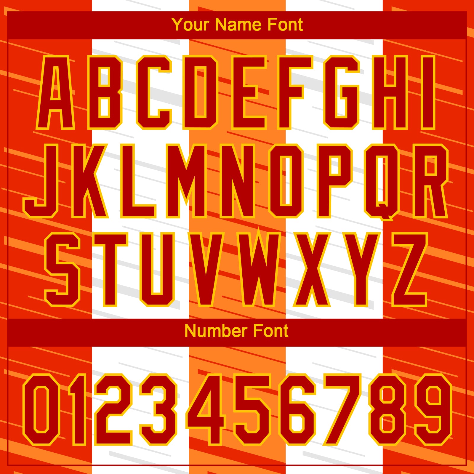 Custom White Red Gold-Orange 3D Pattern Design Authentic Baseball Jersey - Sky-Custom