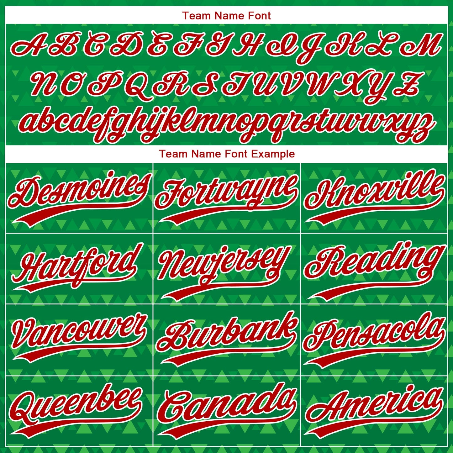 Custom Kelly Green Red-White 3D Pattern Design Authentic Baseball Jersey - Sky-Custom