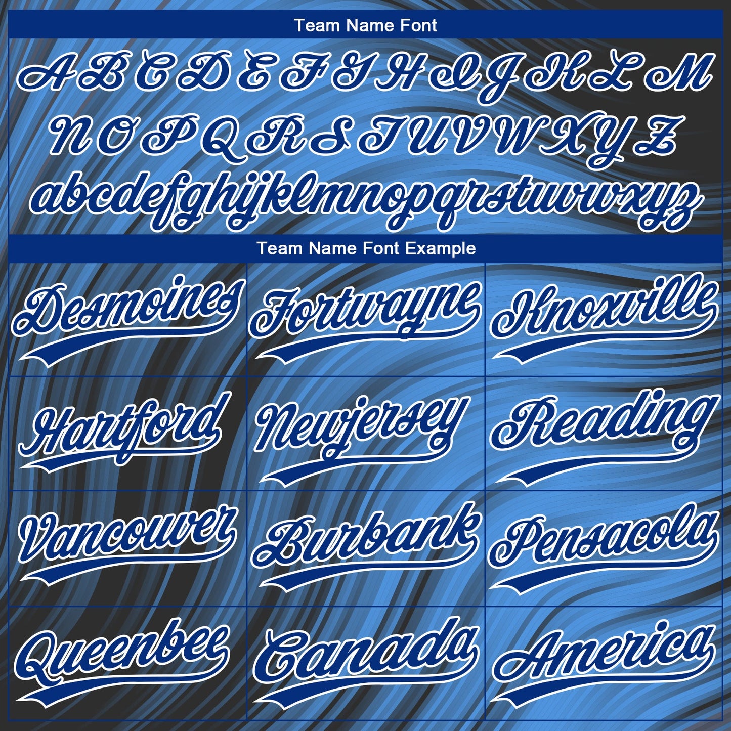 Custom Light Blue Royal-Black 3D Pattern Design Authentic Baseball Jersey - Sky-Custom