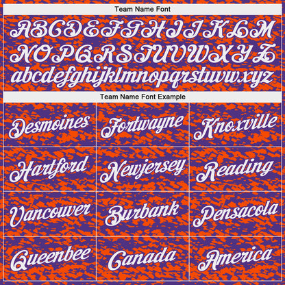 Custom Orange White-Purple Authentic City Edition Basketball Jersey - Sky-Custom
